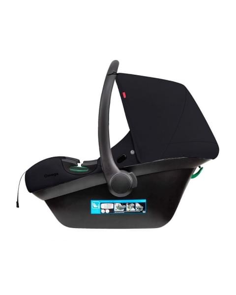 Коляска 3 в 1 Carrello Omega+ CRL-6545/1, Cosmo Black (Черный)