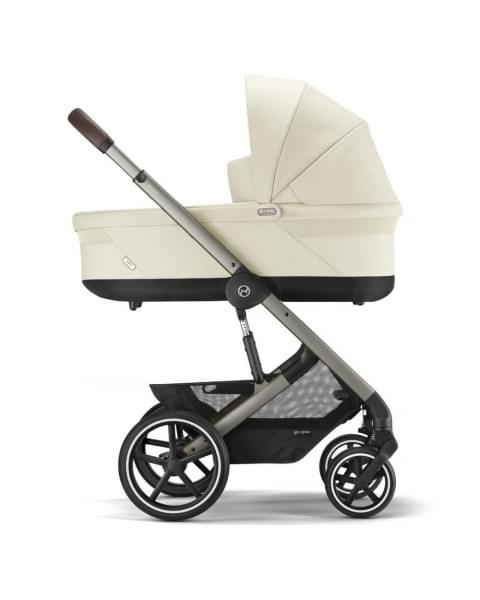Коляска 3 в 1 Cybex Balios S Lux 2025 цвет Seashell Beige + Автокресло Aton B2