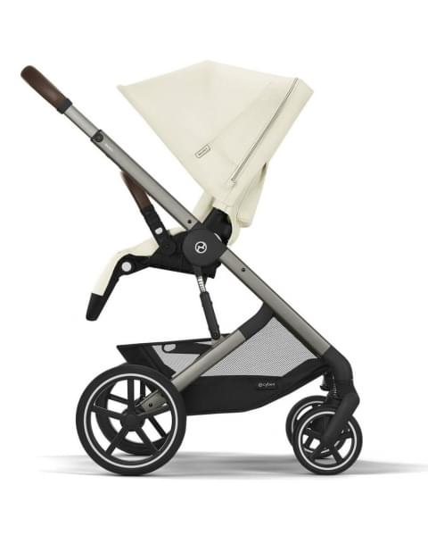 Коляска 3 в 1 Cybex Balios S Lux 2025 цвет Seashell Beige + Автокресло Aton B2