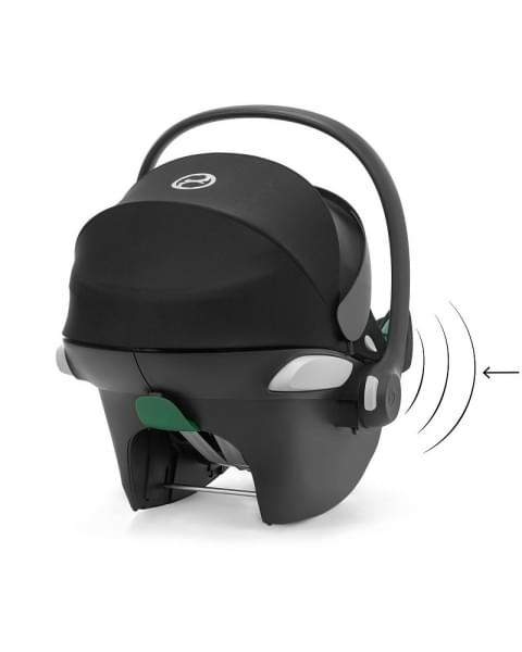 Коляска 3 в 1 Cybex Priam IV Rosegold и автокресло Aton B2 i-Size Leaf Green/Volcano Black