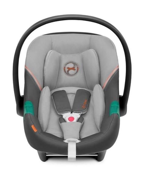 Коляска 3 в 1 Cybex Priam IV Rosegold и автокресло Aton S2 i-Size с базой Base One Mirage Grey/Lava Grey