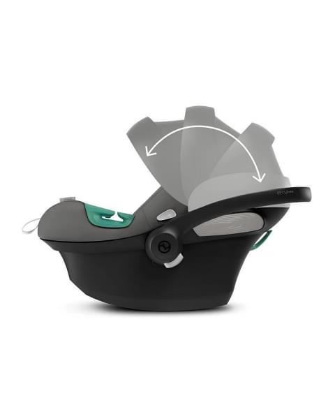 Коляска 3 в 1 Cybex Priam IV Rosegold и автокресло Aton S2 i-Size с базой Base One Mirage Grey/Lava Grey