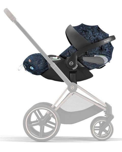 Коляска 3 в 1 Cybex Priam IV и автокресло Cloud T i-Size Jewels of Nature/Chrome Brown