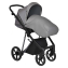 Коляска 3 в 1 Roan Sol Lux, Cloud Grey шасси Nikiel (Серый)