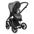 Коляска 3 в 1 Roan Sol Lux, Cloud Grey шасси Nikiel (Серый)