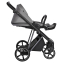 Коляска 3 в 1 Roan Sol Lux, Cloud Grey шасси Nikiel (Серый)