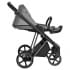 Коляска 3 в 1 Roan Sol Lux, Cloud Grey шасси Nikiel (Серый)