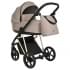 Коляска 3 в 1 Roan Sol Luxury, Sesame шасси Gold (Бежевый)