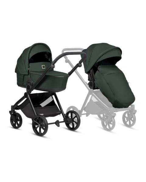 Коляска 3 в 1 Tutis Mio 3+ NEW Essential, Pacific Green (240)