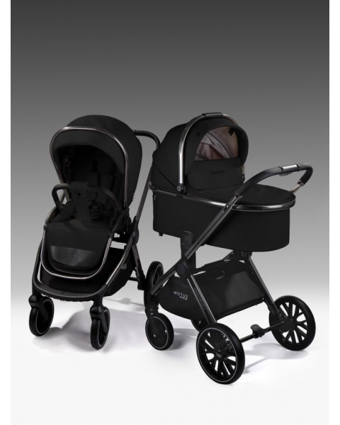 Коляска 3в1 AmaroBaby Motus Premium Ecco Черный