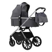 Коляска 3в1 Sweet Baby Verde Silver Dark Grey
