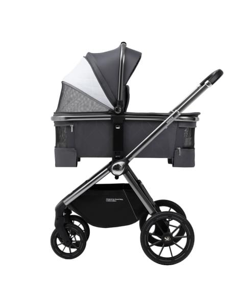 Коляска 3в1 Sweet Baby Verde Silver Dark Grey
