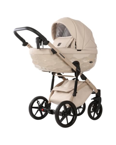 Коляска Adamex Chantal Pro Natura 3 в 1 - CN-3-VANILLA