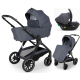 Коляска Agex Prima Pro 3 в 1 с автокреслом i-Team Grey Grey (Серый)