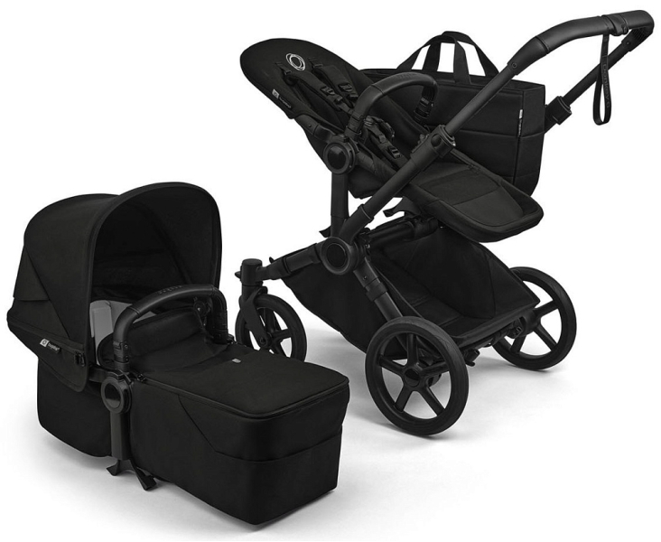 Коляска 2 в 1 Bugaboo Donkey 6 Черный (Black/Heritage Black/Heritage Black)