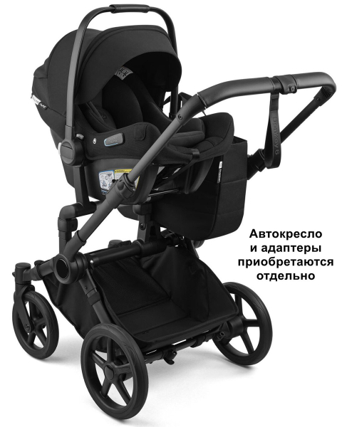 Коляска 2 в 1 Bugaboo Donkey 6 Черный (Black/Heritage Black/Heritage Black)