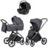 Коляска Carrello Vector CRL-6550 Vega Absolute Black 3 в 1 Landscape Grey
