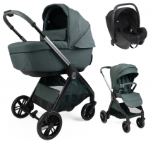 Коляска Chicco Bellagio 3 в 1 с автокреслом Kory Essential I-size Fir Tree