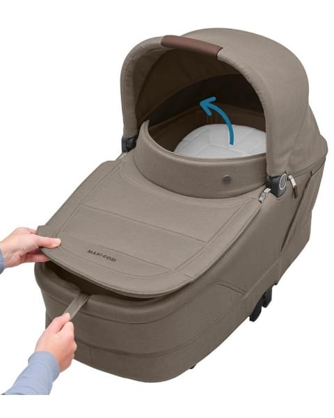 Коляска детская Maxi-Cosi Oxford Plus 2 в 1 1978470110 Twillic Truffle/Трюфель