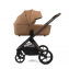 Коляска детская Peppy Monaco thermo (1.0) 2 в 1 Biscuit (бисквит), рама серо-коричневая