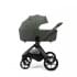 Коляска детская Peppy Monaco thermo 2 в 1 Green (зеленый), рама серо-коричневая