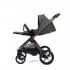 Коляска детская Peppy Monaco thermo 2 в 1 Green (зеленый), рама серо-коричневая