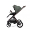 Коляска детская Peppy Monaco thermo 2 в 1 Green (зеленый), рама серо-коричневая