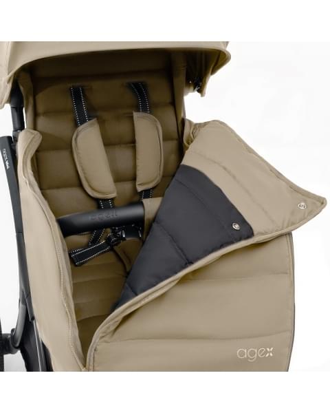 Коляска прогулочная Agex Mini LX 2025 AMB501 Бежевый