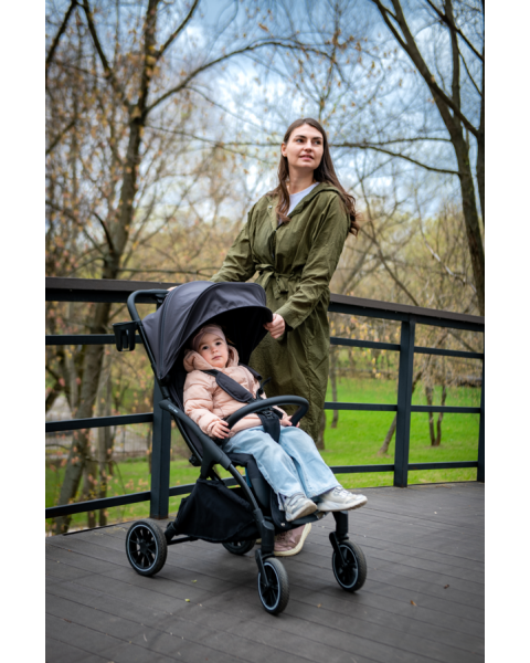 Коляска прогулочная Agex Mini LX, Grey (Серый)