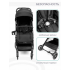 Коляска прогулочная Amarobaby Voyager, Черный