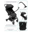 Коляска прогулочная Amarobaby Voyager, Черный