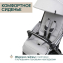Коляска прогулочная Chicco XPlus, Pearl Grey (Светло-серый)