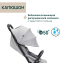 Коляска прогулочная Chicco XPlus, Pearl Grey (Светло-серый)