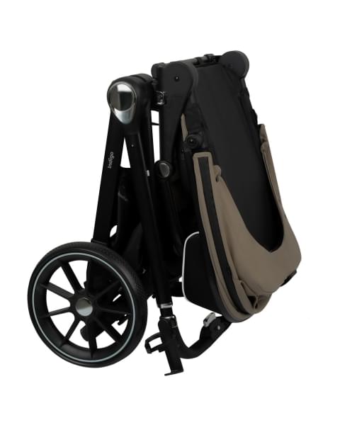 Коляска прогулочная Indigo GLOSS бежевый