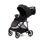 Коляска прогулочная Peppy Amici, Black / шасси Black