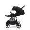 Коляска прогулочная Peppy Amici, Black / шасси Black