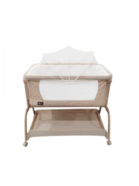 Колыбель приставная Sweet Baby Amici бежевая /бук