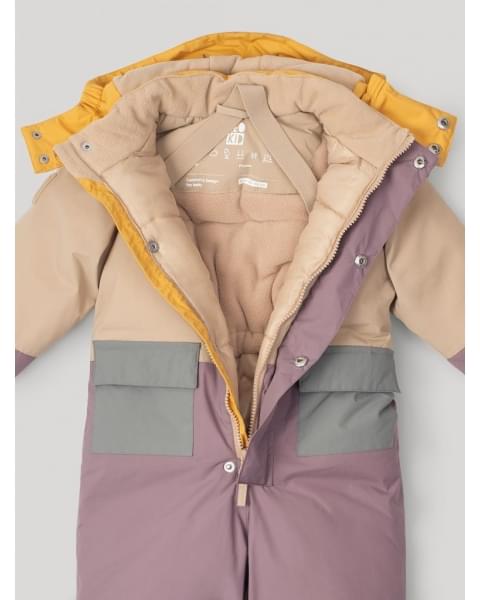 Комбинезон Leokid Color Block, Aster Sand (Песочный)