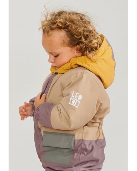 Комбинезон Leokid Color Block, Aster Sand (Песочный)