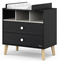 Комод Pituso Kids Luxor ЛДСП Черный-кашемир