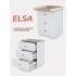 Комод пеленальный Rant Elsa 600/3 Cloud White