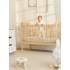Комплект: Кроватка детская MIRRA LIGHT c матрасом и простынёй от Happy Baby