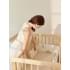 Комплект: Кроватка детская MIRRA LIGHT c матрасом и простынёй от Happy Baby