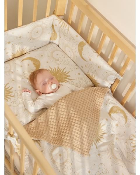 Комплект: Кроватка детская MIRRA LIGHT c матрасом и простынёй от Happy Baby