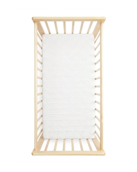 Комплект: Кроватка детская MIRRA LIGHT c матрасом и простынёй от Happy Baby