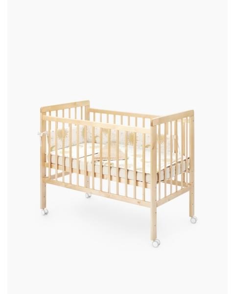 Комплект: Кроватка детская MIRRA LIGHT c матрасом и простынёй от Happy Baby