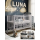 Кровать трансформер 4 в 1 Sweet Baby Luna с матрасом кашемир