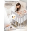 Кровать трансформер 4 в 1 Sweet Baby Luna с матрасом кашемир