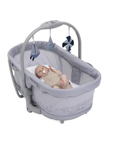 Кроватка-стульчик Chicco Baby Hug Pro, White Cream (Белый)