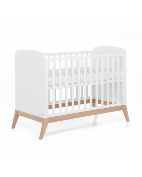 Кроватка детская из бука FOPPAPEDRETTI Bacio Bianco 60х120